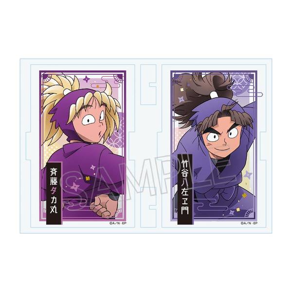 【5月予約】忍たま乱太郎 フォトフレスタンドVol.2 斉藤タカ丸＆竹谷八左ヱ門 キャラグッズ 4580722001937