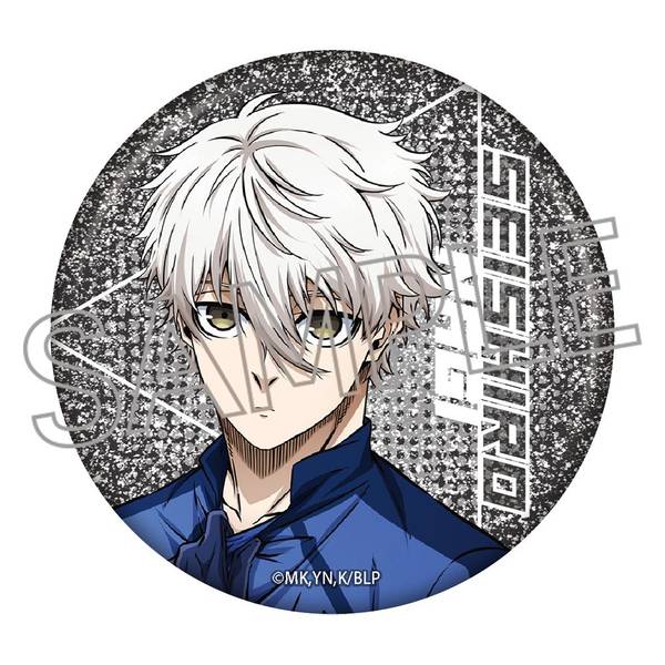 【6月予約】ブルーロック キラキラ缶バッジ 凪 誠士郎 キャラグッズ 4580722009469