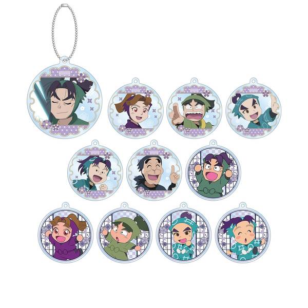 【6月予約】忍たま乱太郎 トレーディングアクリルキーホルダー 会計委員会ver. 11個入BOX キャラグッズ 4580759494719