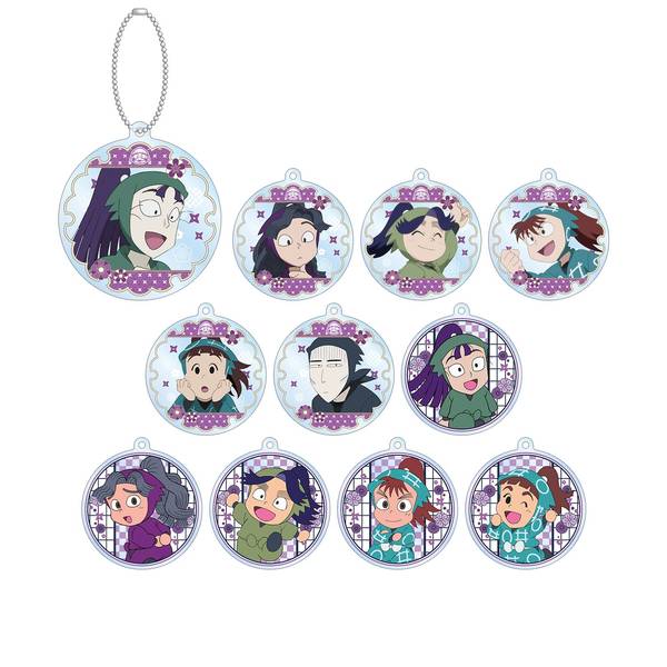 【6月予約】忍たま乱太郎 トレーディングアクリルキーホルダー 作法委員会ver. 11個入BOX キャラグッズ 4580759494733