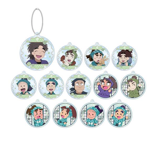 【6月予約】忍たま乱太郎 トレーディングアクリルキーホルダー 生物委員会ver. 13個入BOX キャラグッズ 4580759494832