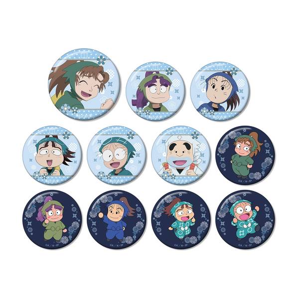 【6月予約】忍たま乱太郎 トレーディング缶バッジ 保健委員会ver. 11個入BOX キャラグッズ 4580759495211