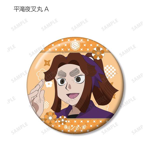 忍たま乱太郎 トレーディング缶バッジ 体育委員会ver. 12個入BOX
