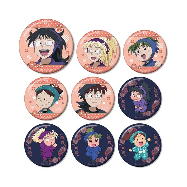 【6月予約】忍たま乱太郎 トレーディング缶バッジ 火薬委員会ver. 9個入BOX キャラグッズ 4580759495297