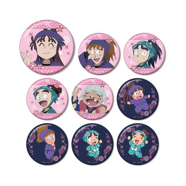 【6月予約】忍たま乱太郎 トレーディング缶バッジ 学級委員長委員会ver. 9個入BOX キャラグッズ 4580759495310