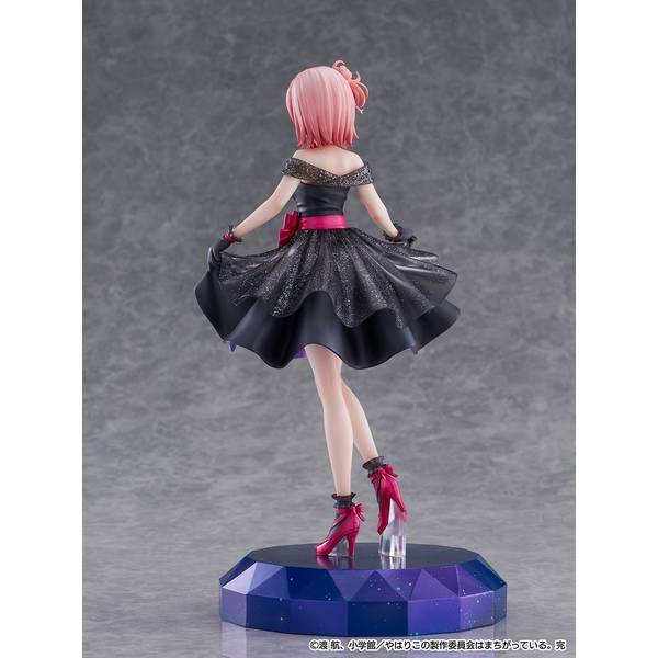 BS7　由比ヶ浜結衣　ブロマイド SHIBUYA SCRAMBLE FIGURE 由比ヶ浜結衣 -Starry Dress Ver.-