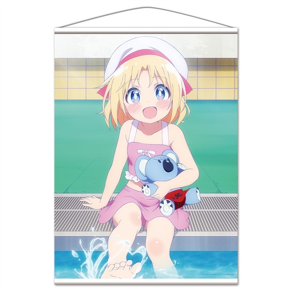 ゲーセン少女と異文化交流 B2タペストリー リリー・ベイカー 水着ver.