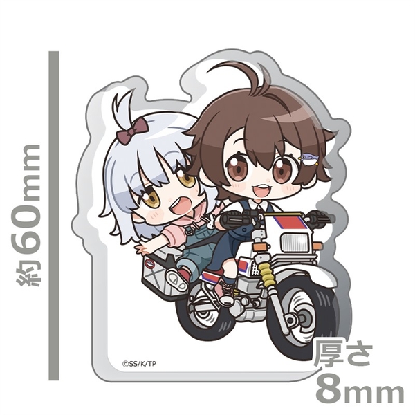 終末ツーリング 厚みアクリルスタンド ヨーコ＆アイリ