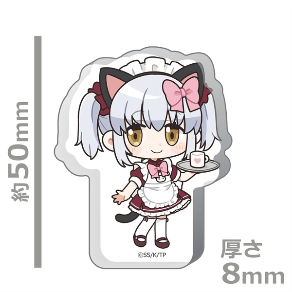 終末ツーリング 厚みアクリルスタンド アイリ メイドver.