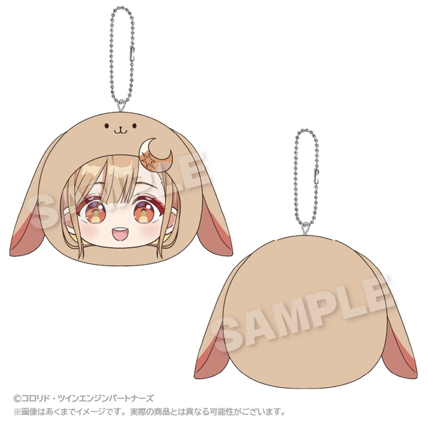 超かぐや姫！ まるめいつクッションキーホルダー かぐや