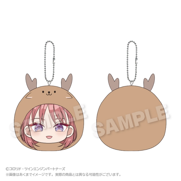 超かぐや姫！ まるめいつクッションキーホルダー 綾紬芦花