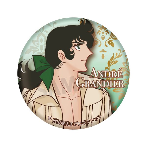 【4月予約】ベルサイユのばら 缶バッジvol.3 アンドレ キャラグッズ 4580807852522