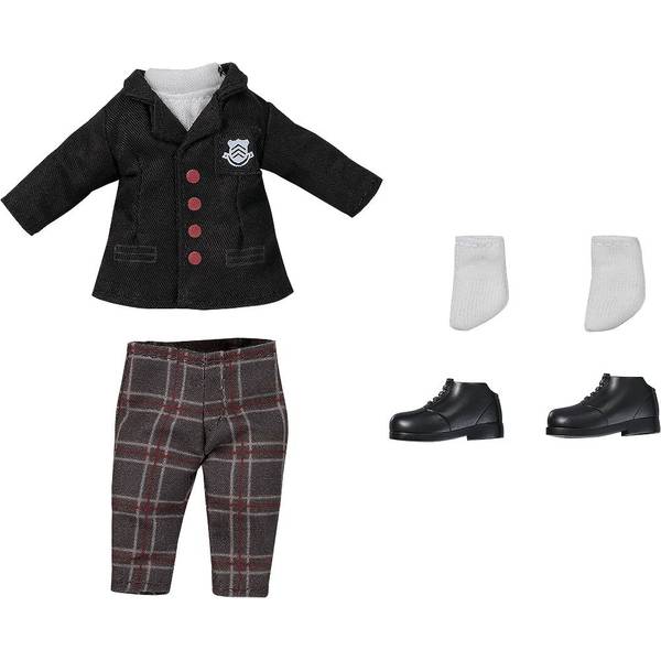 【8月予約】グッドスマイルカンパニー ねんどろいどどーる おようふくセット P5R主人公 制服Ver. 「ペルソナ5 ザ・ロイヤル」より フィギュア 4580828670518