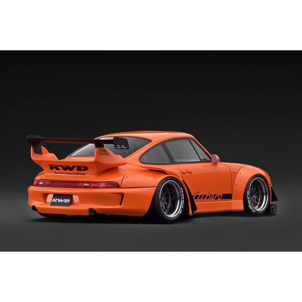 9月予約】イグニッションモデル 1/18 ポルシェ RWB 993 オレンジ