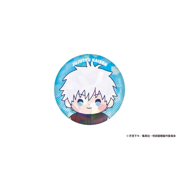 呪術廻戦 アニメ『呪術廻戦』5周年 もっちび ホログラム缶バッジ 五条 悟