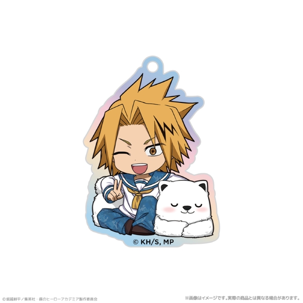 アニメ『僕のヒーローアカデミア』 オーロラアクリルキーホルダー_上鳴電気 海の生きものたちと一緒にPLUS ULTRA