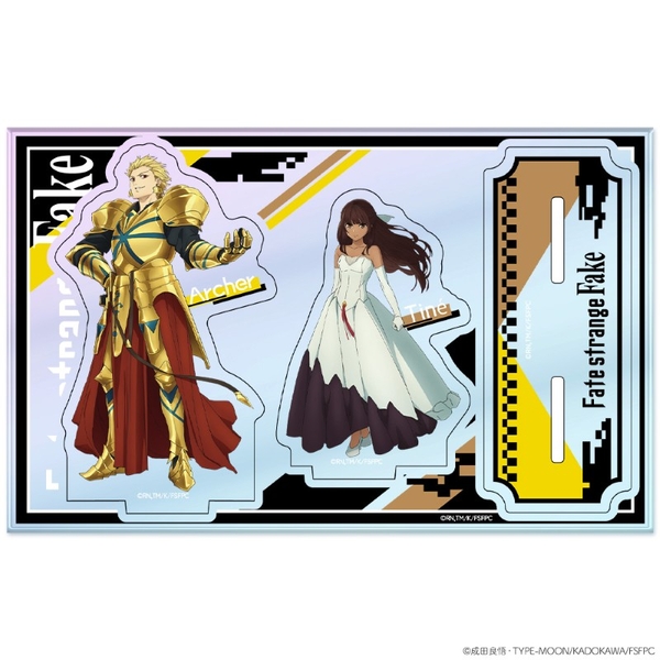 Fate/strange Fake オーロラアクリルニコスタンド ティーネ＆アーチャー
