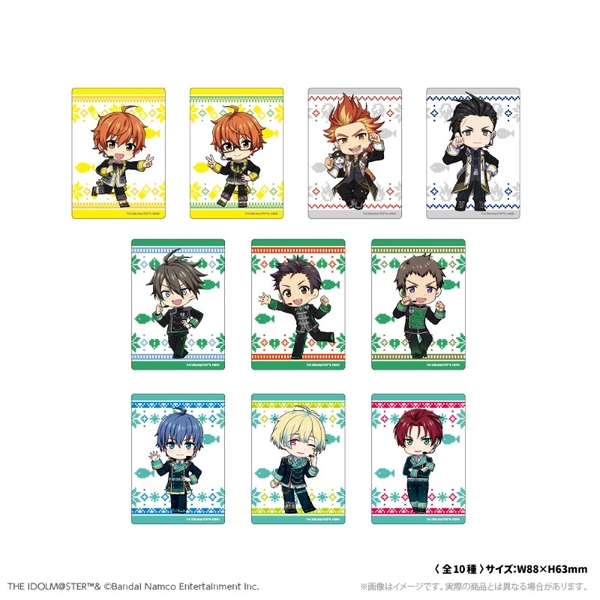 アイドルマスター SideM トレーディングクリアカード[ミニキャラB] WPFver. 10個入BOX