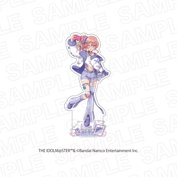 アイドルマスター シンデレラガールズ×アイドルマスター ミリオンライブ！ 描き下ろしアクリルスタンド 城ヶ崎 美嘉