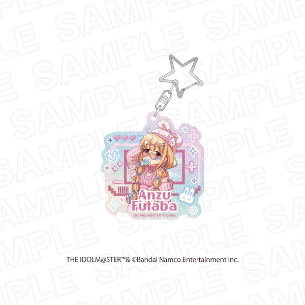 アイドルマスター シンデレラガールズ×アイドルマスター ミリオンライブ！ オーロラアクリルキーホルダー 双葉 杏