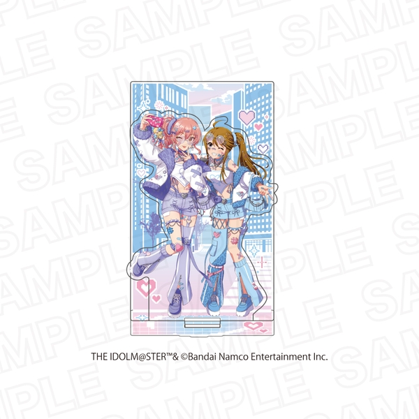 アイドルマスター シンデレラガールズ×アイドルマスター ミリオンライブ！ アクリルスタンド ジオラマセット A