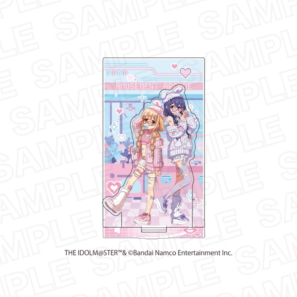 アイドルマスター シンデレラガールズ×アイドルマスター ミリオンライブ！ アクリルスタンド ジオラマセット B
