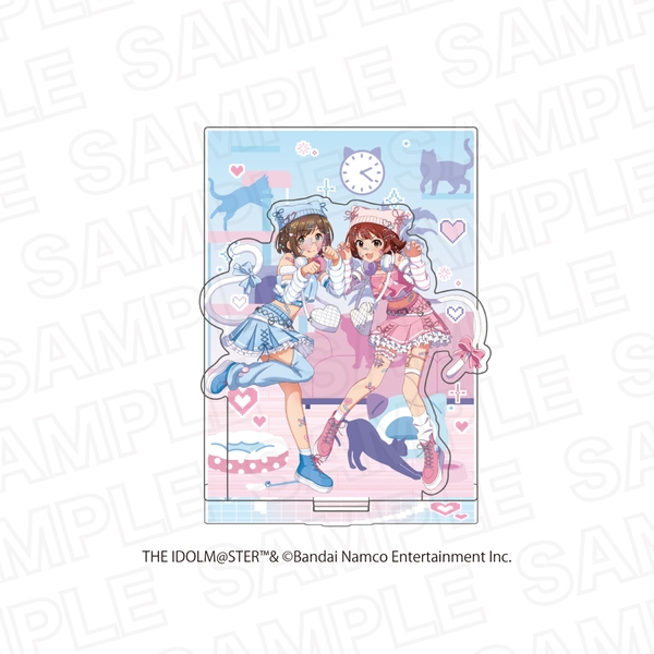 アイドルマスター シンデレラガールズ×アイドルマスター ミリオンライブ！ アクリルスタンド ジオラマセット C