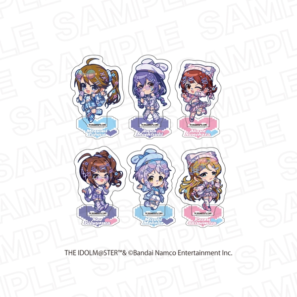 アイドルマスター シンデレラガールズ×アイドルマスター ミリオンライブ！ トレーディングミニキャラアクリルスタンド ミリオンライブ！