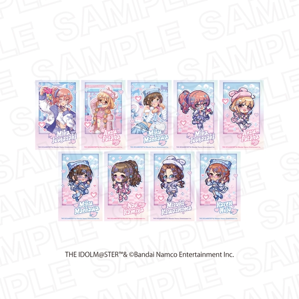 アイドルマスター シンデレラガールズ×アイドルマスター ミリオンライブ！ トレーディングインスタントフォト風カード デレマス