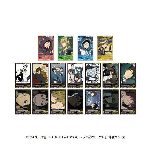 デュラララ!!×2 ランダム インスタントフォト風カード 18個入BOX