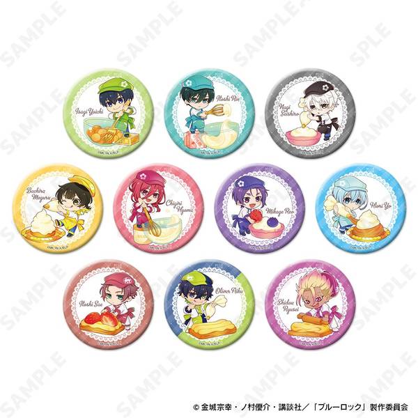 【7月予約】ブルーロック トレーディング缶バッジ[Bon app?tit］ @\400×10 単品JAN:4582507708048 キャラグッズ 4582507708031