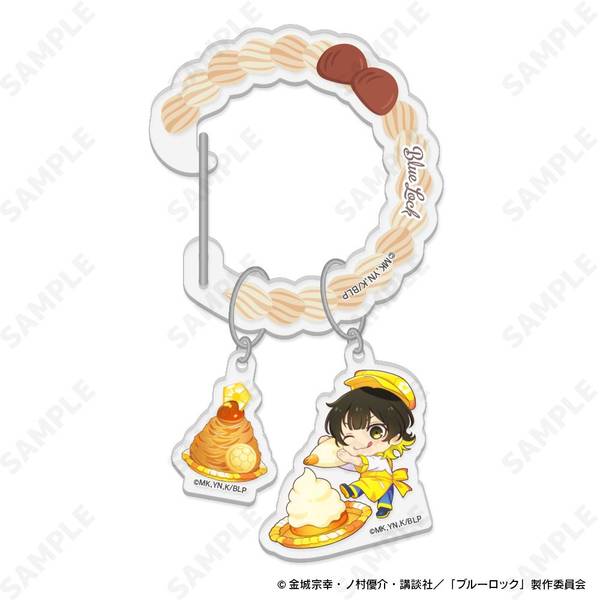 【7月予約】ブルーロック アクリルカラビナ 4.蜂楽 廻[Bon app?tit］ キャラグッズ 4582507708109