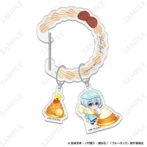 【7月予約】ブルーロック アクリルカラビナ 7.氷織 羊[Bon app?tit］ キャラグッズ 4582507708130