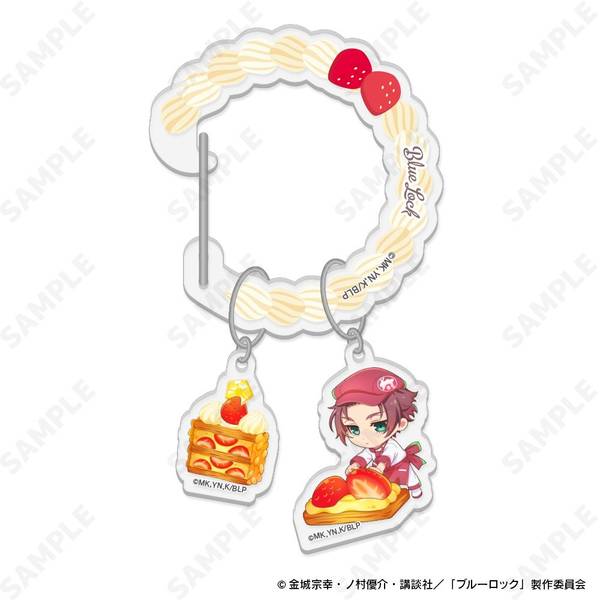 【7月予約】ブルーロック アクリルカラビナ 8.糸師 冴[Bon app?tit］ キャラグッズ 4582507708147