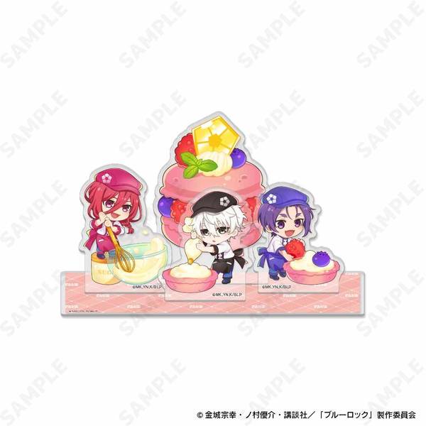 【7月予約】ブルーロック ジオラマアクリルスタンド 2.マカロン[Bon app?tit］ キャラグッズ 4582507708185