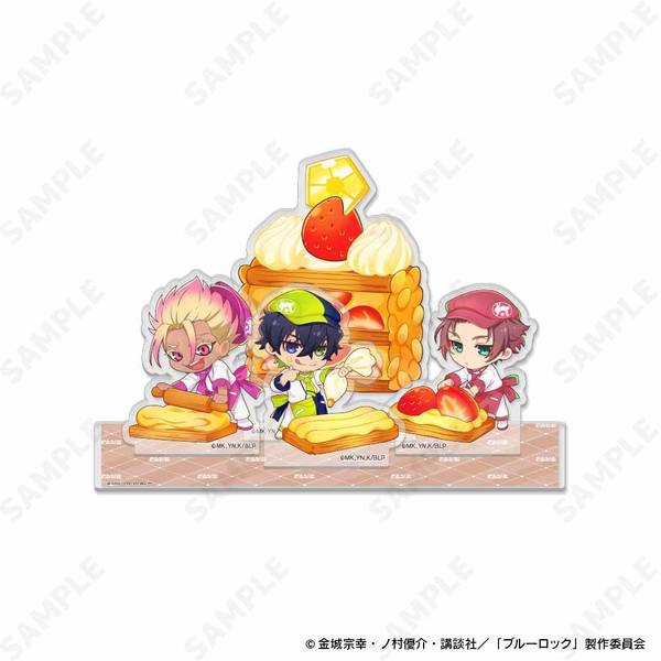 【7月予約】ブルーロック ジオラマアクリルスタンド 3.ナポレオンパイ[Bon app?tit］ キャラグッズ 4582507708192
