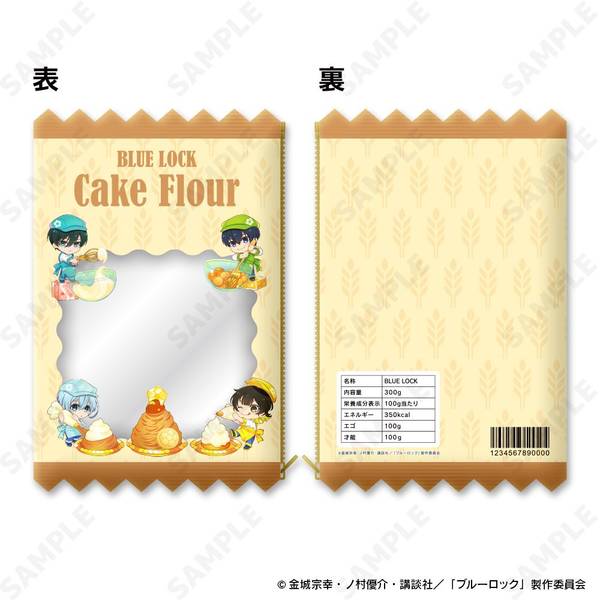 【7月予約】ブルーロック パッケージ風ポーチ 1.Cake Flour[Bon app?tit］ キャラグッズ 4582507708208