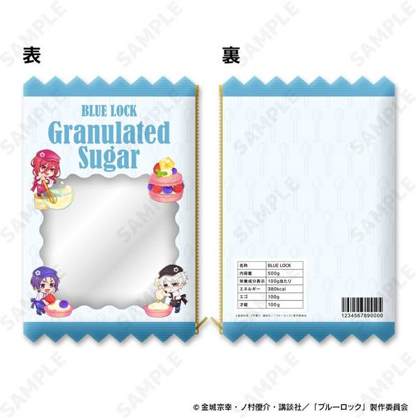 【7月予約】ブルーロック パッケージ風ポーチ 2.granulated sugar[Bon app?tit］ キャラグッズ 4582507708215