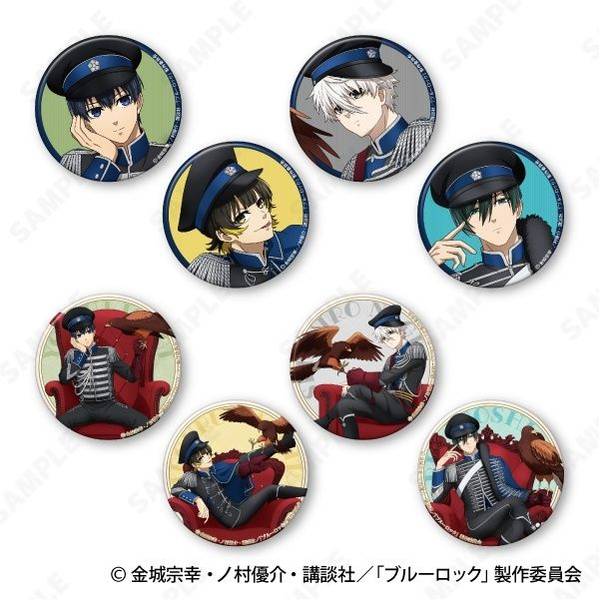 ブルーロック トレーディング缶バッジ[ナポレオンジャケット×鷹 第一弾] 8個入BOX キャラグッズ 4582507713271 【在庫品】
