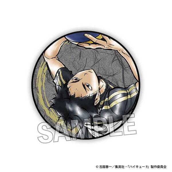 【4月予約】ハイキュー!! 激闘!! ギラギラ缶バッジ 赤葦京治 キャラグッズ 4582666849125