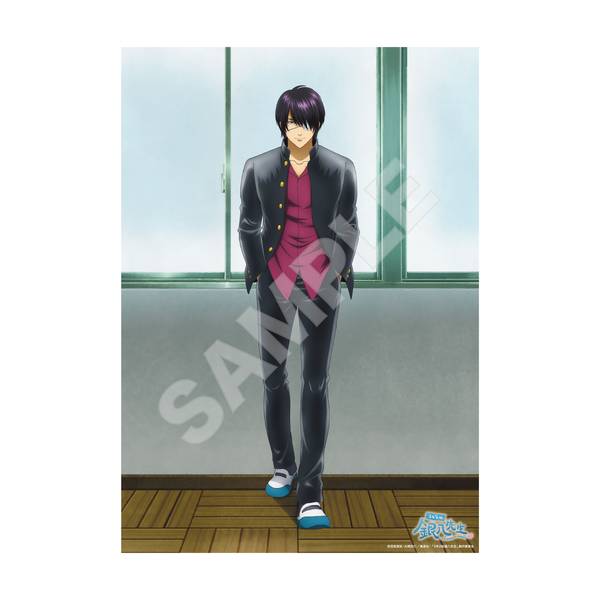 3年Z組銀八先生 A4クリアポスター /05 桂小太郎 | 4582689105505