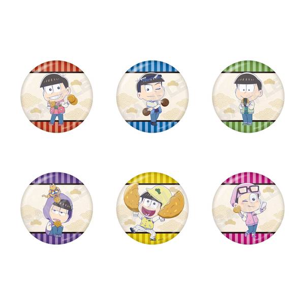 おそ松さん　缶バッジ　東京コミコン　レア　Daiichi 　集合　松　2019 おそ松さん デート風ver. 缶バッジ /01 全12種 12個入BOX