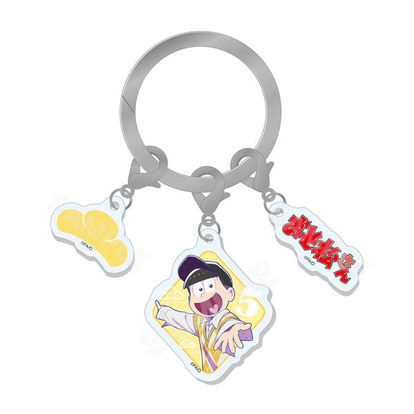 【送料無料】 おそ松さん デート風ver. 3連チャーム /02 カラ松 ダイニングテーブル