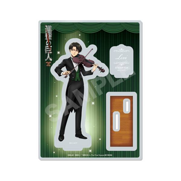 進撃の巨人　リヴァイ　額入りアート　希少高級品 Anique】リヴァイのバースデーを記念して、“MEMORIAL FRAGMENT