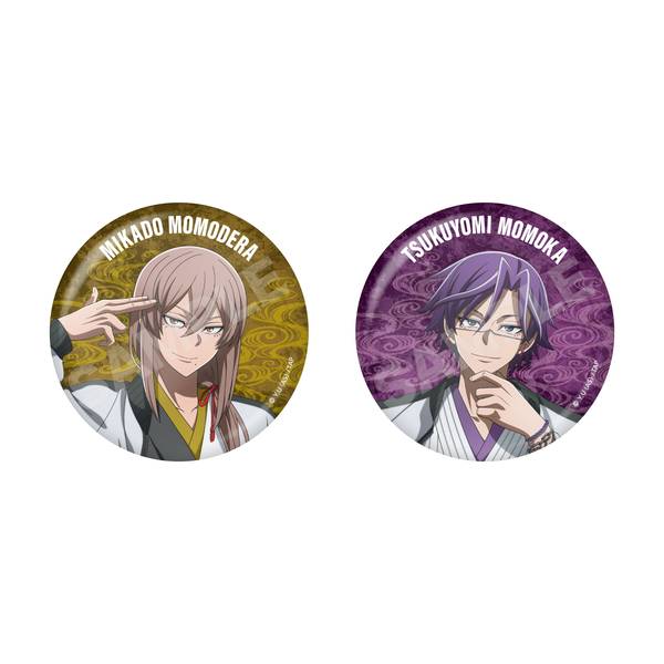 桃源暗鬼 スカジャン×着物ver. メタリック缶バッジ /01 全6種 6個入BOX