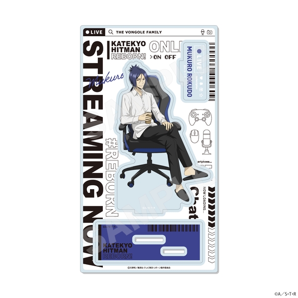 家庭教師ヒットマンREBORN! ゲーム配信者風ver. ジオラマアクリル /05 六道骸