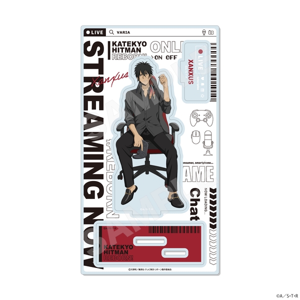家庭教師ヒットマンREBORN! ゲーム配信者風ver. ジオラマアクリル /06 XANXUS