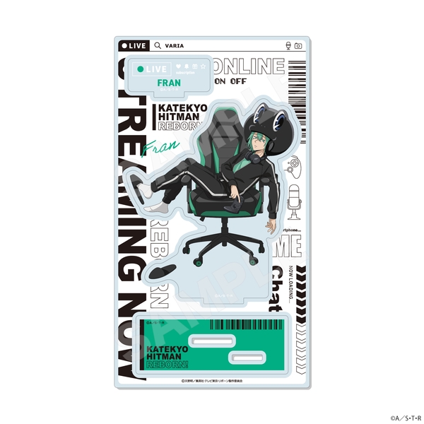 家庭教師ヒットマンREBORN! ゲーム配信者風ver. ジオラマアクリル /09 フラン