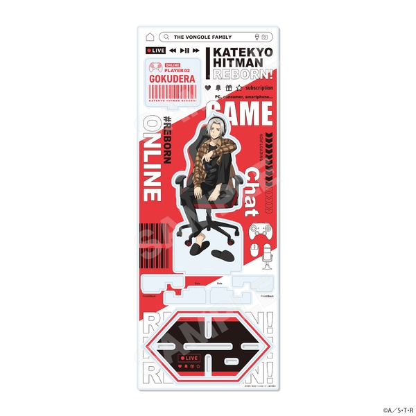 家庭教師ヒットマンREBORN! ゲーム配信者風ver. アクリルスタンド(L) /02 獄寺隼人