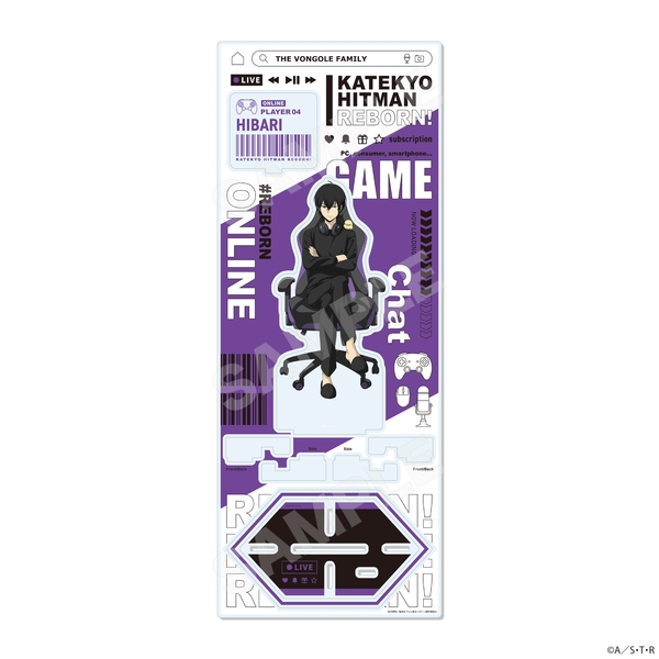 家庭教師ヒットマンREBORN! ゲーム配信者風ver. アクリルスタンド(L) /04 雲雀恭弥